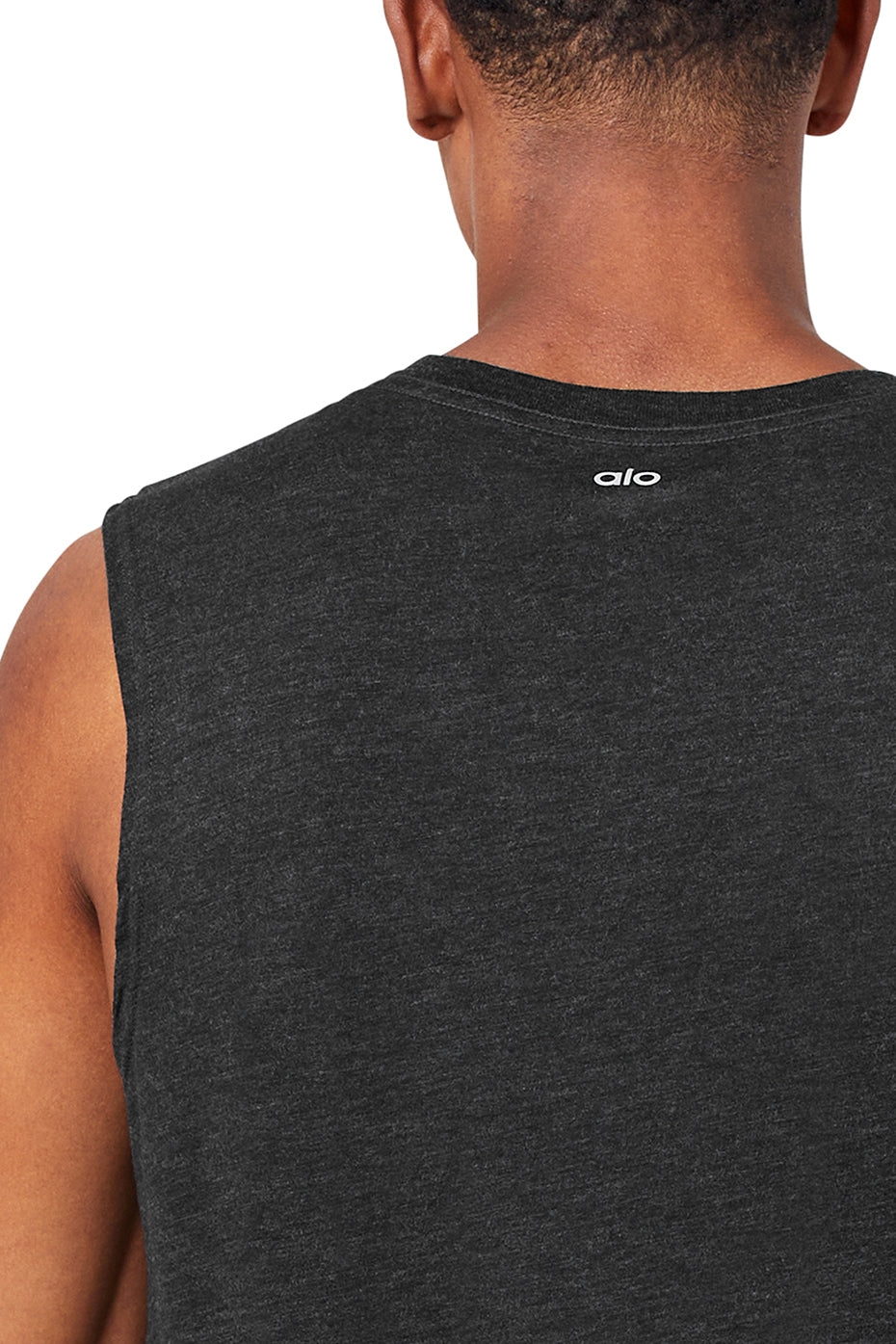 The Triumph Muscle Tank - Black Heather
