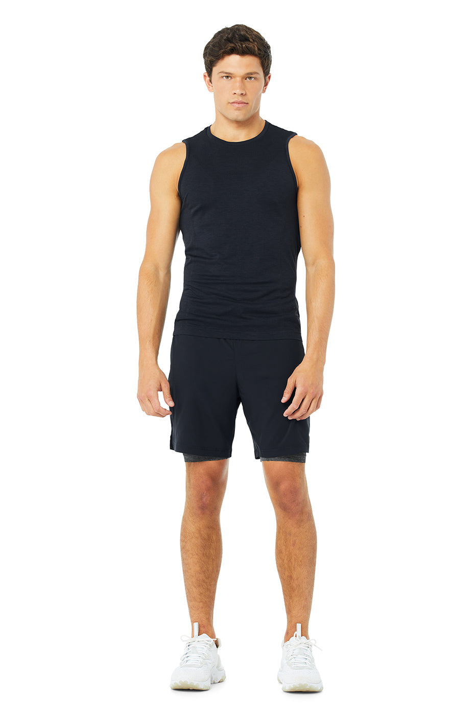 Amplify Seamless Muscle Tank - Dark Navy