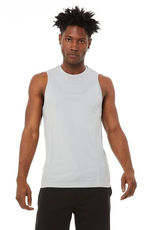 Amplify Seamless Muscle Tank - Athletic Heather Grey