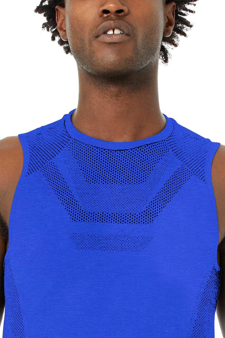 Amplify Seamless Muscle Tank - Alo Blue