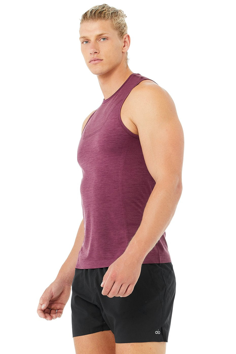 Amplify Seamless Muscle Tank - Varsity Cardinal