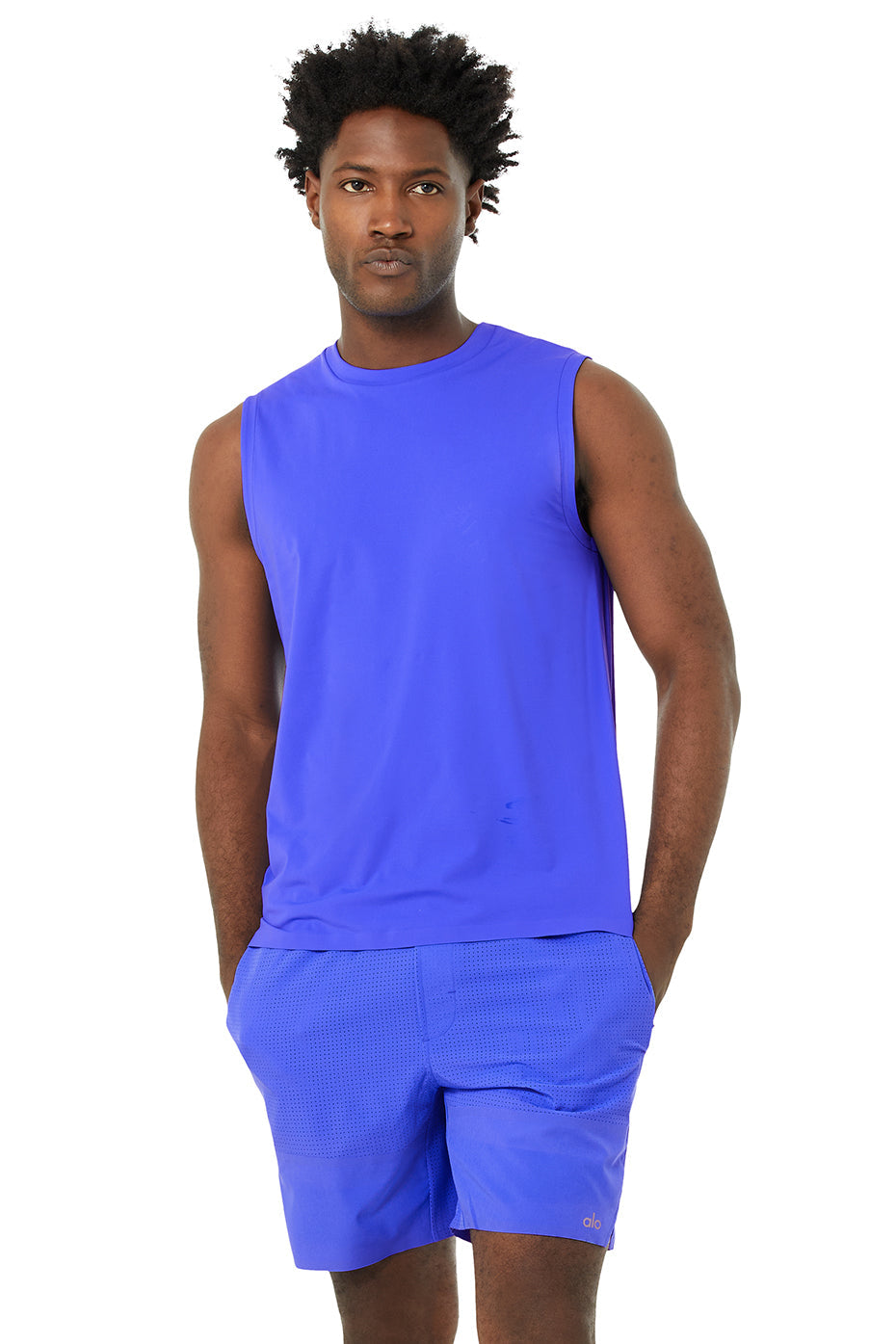 Idol Performance Tank - Alo Blue