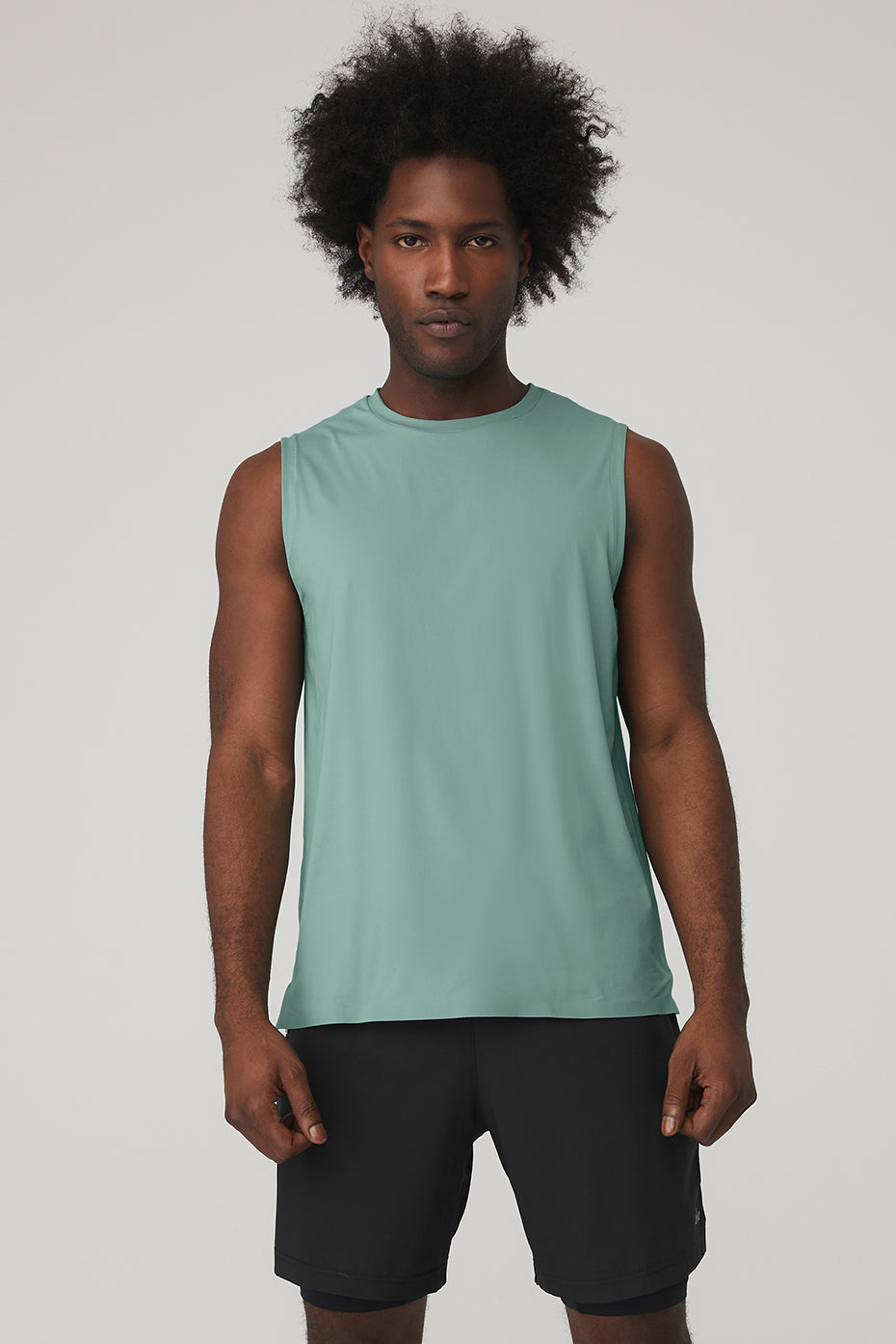 Idol Performance Tank - Blue Agave
