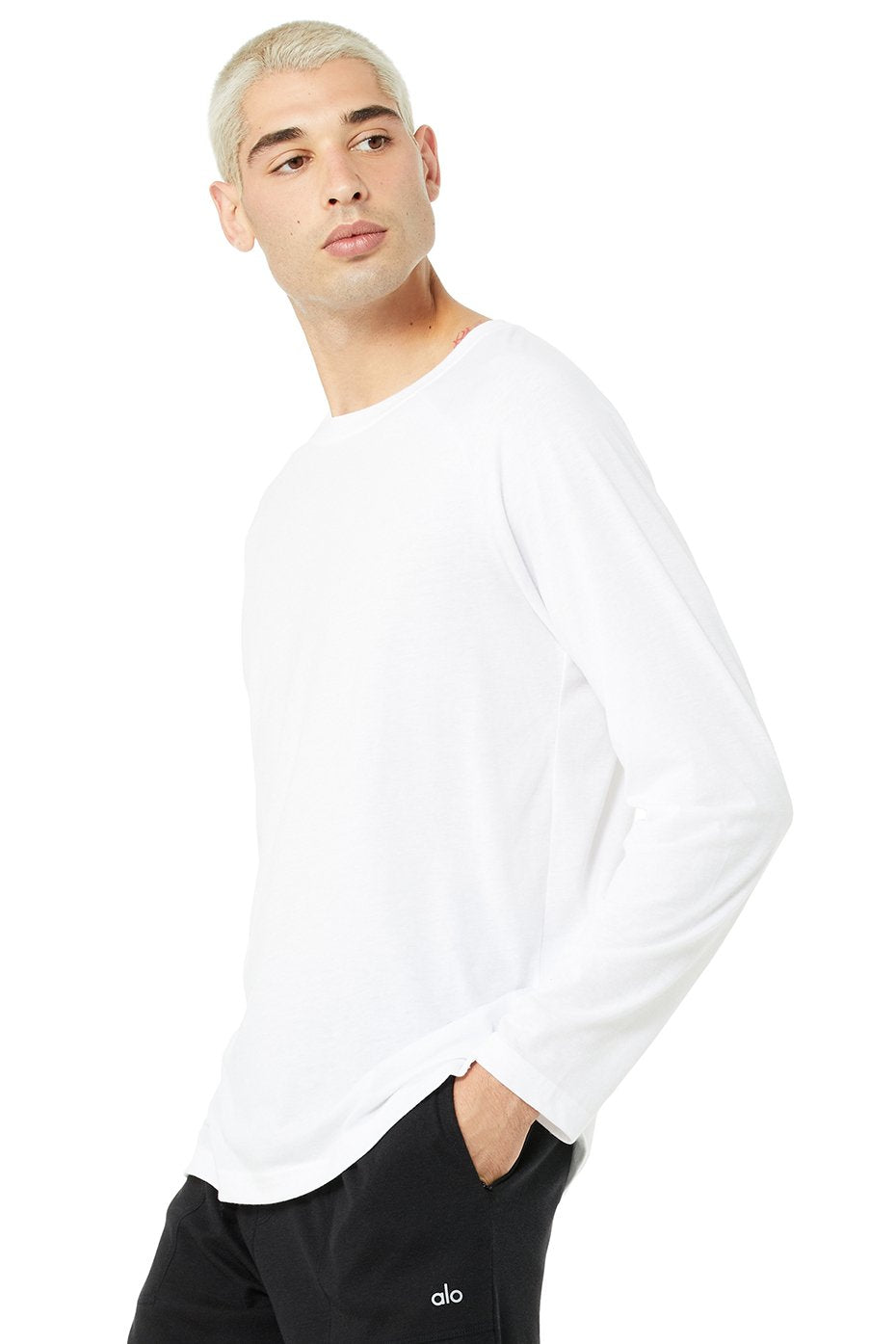 Triumph Long Sleeve Tee - White