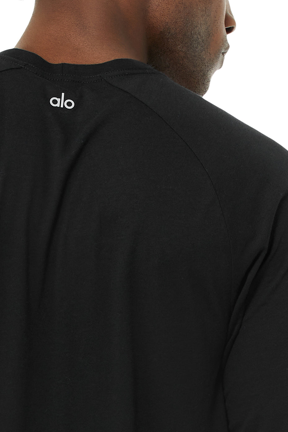Triumph Long Sleeve Tee - Solid Black Triblend