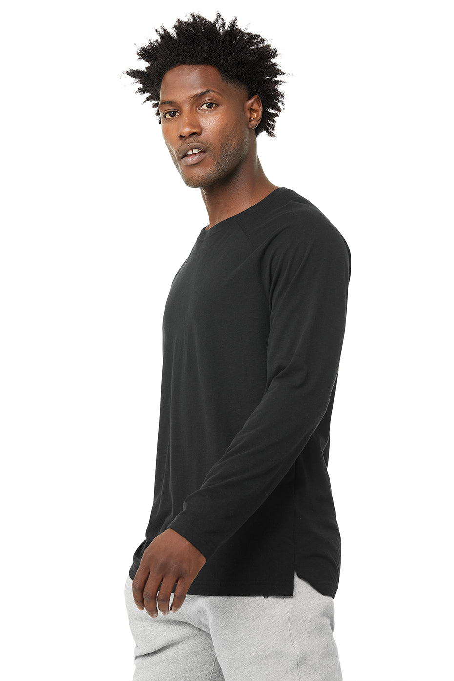 Triumph Long Sleeve Tee - Black