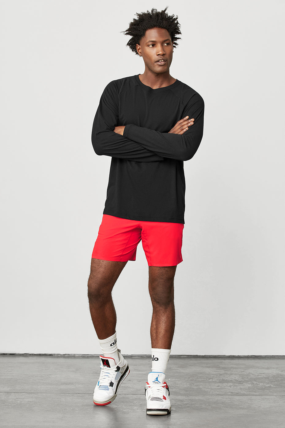 Triumph Long Sleeve Tee - Black
