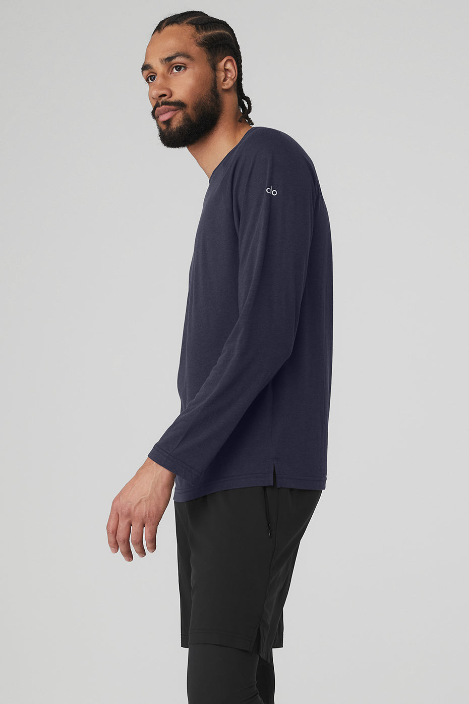 Triumph Long Sleeve Tee - True Navy