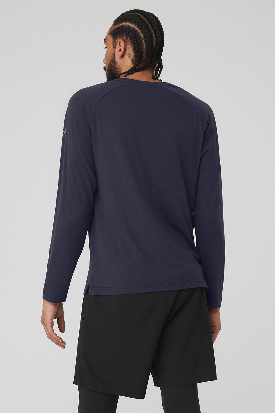 Triumph Long Sleeve Tee - True Navy