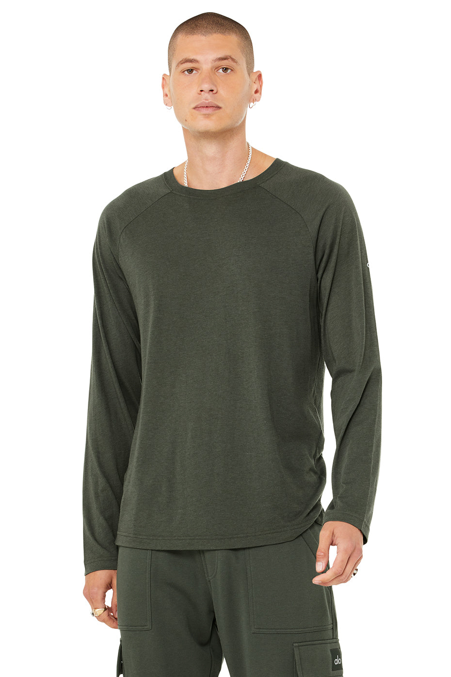 Triumph Long Sleeve Tee - Dark Cactus