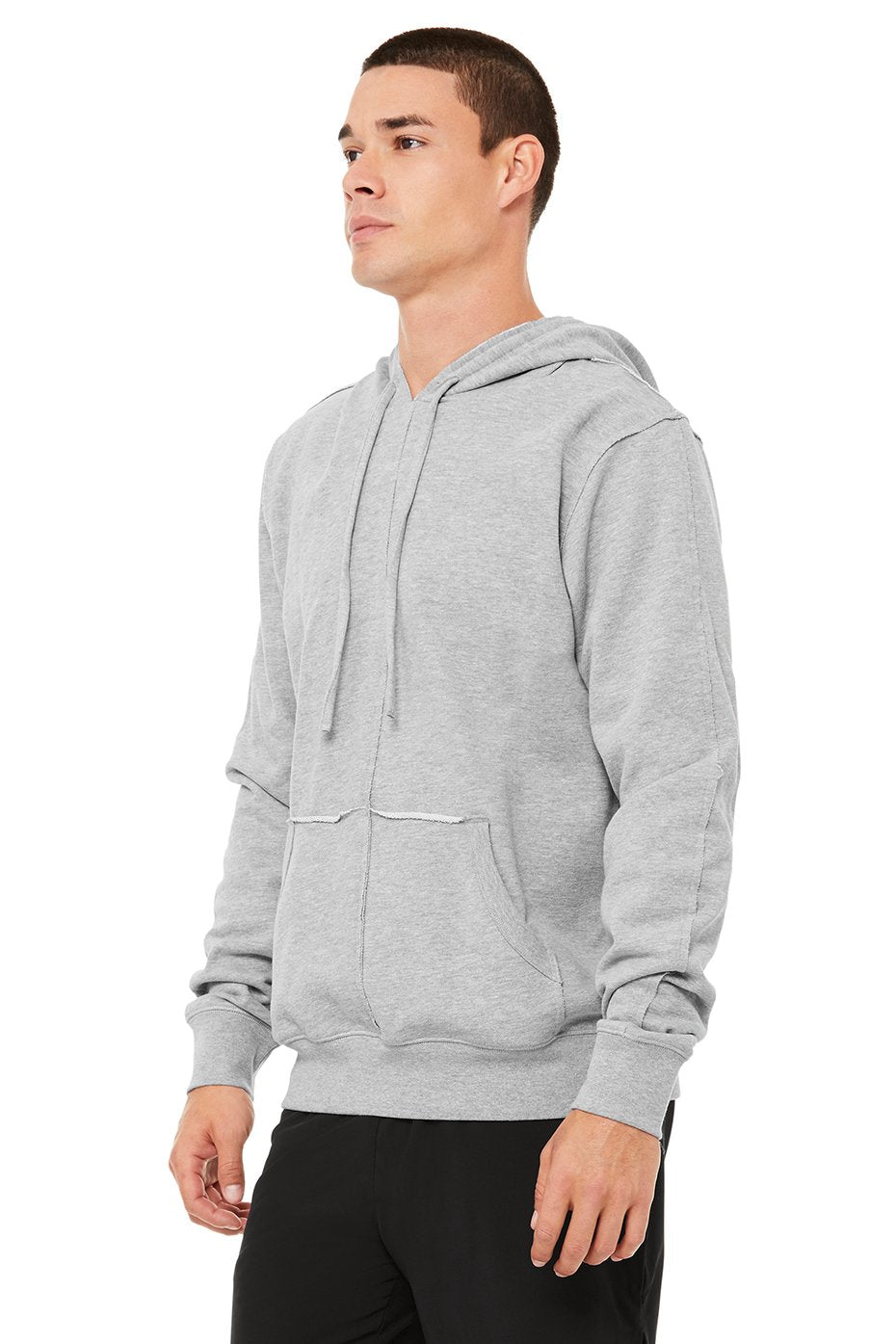 Raw Hoodie - Athletic Heather Grey