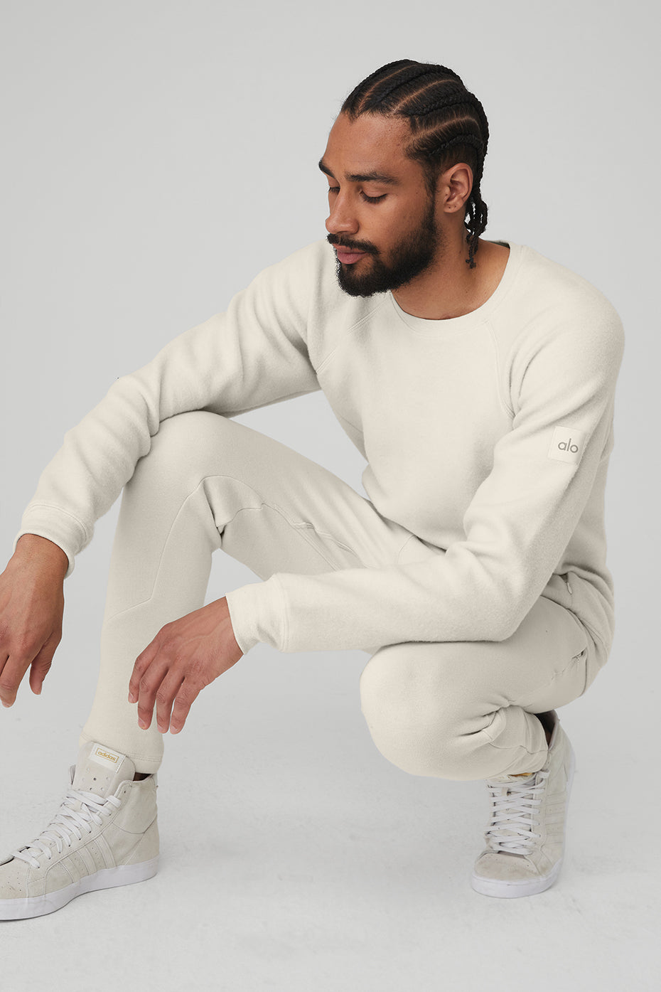 Triumph Crew Neck Sweatshirt - Bone