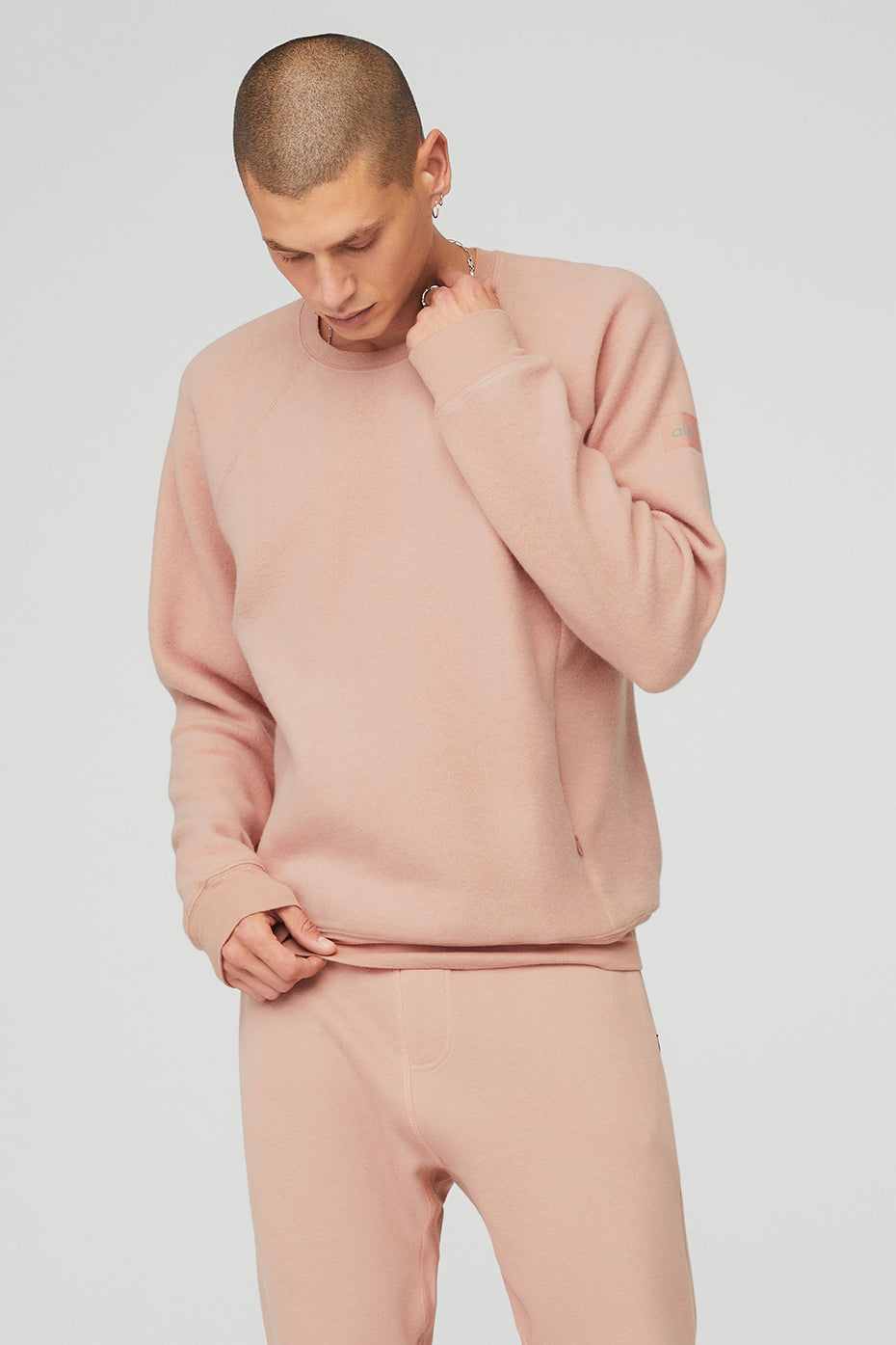 Triumph Crew Neck Sweatshirt - Soft Clay