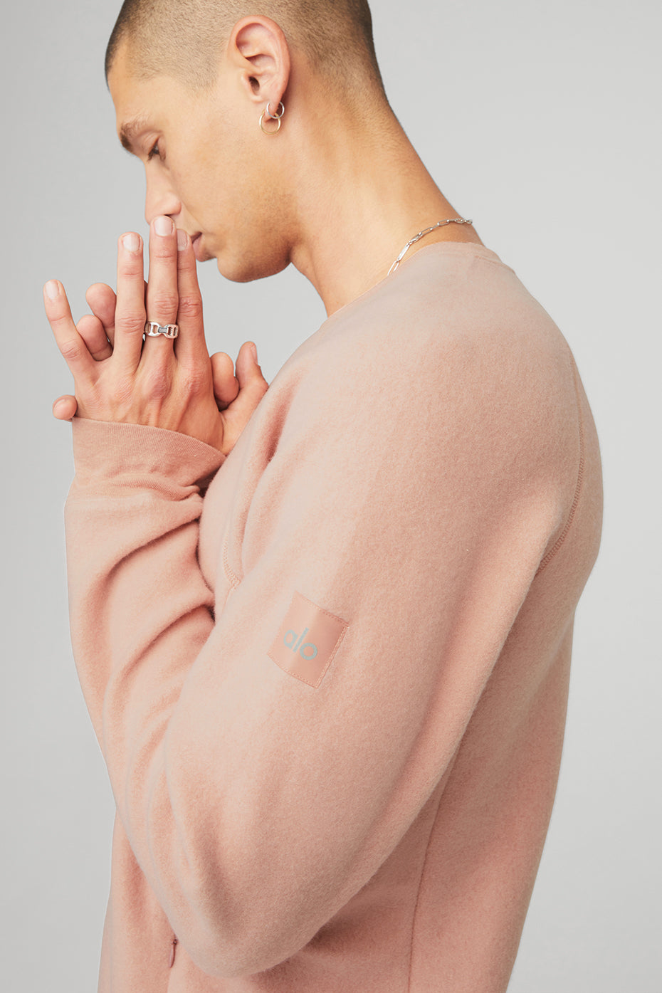 Triumph Crew Neck Sweatshirt - Soft Clay