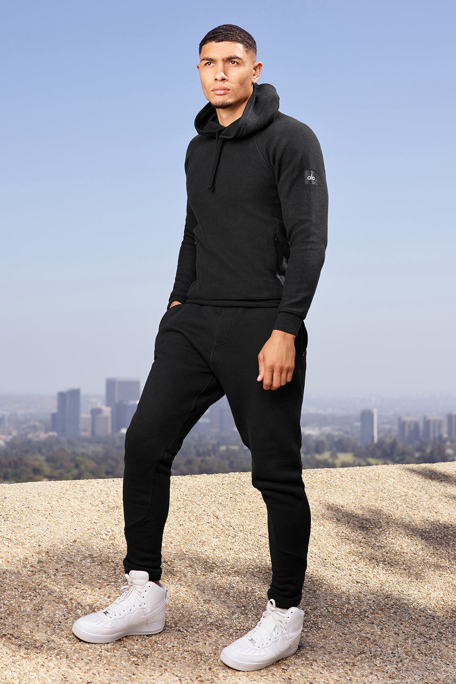 Triumph Hoodie - Solid Black Triblend