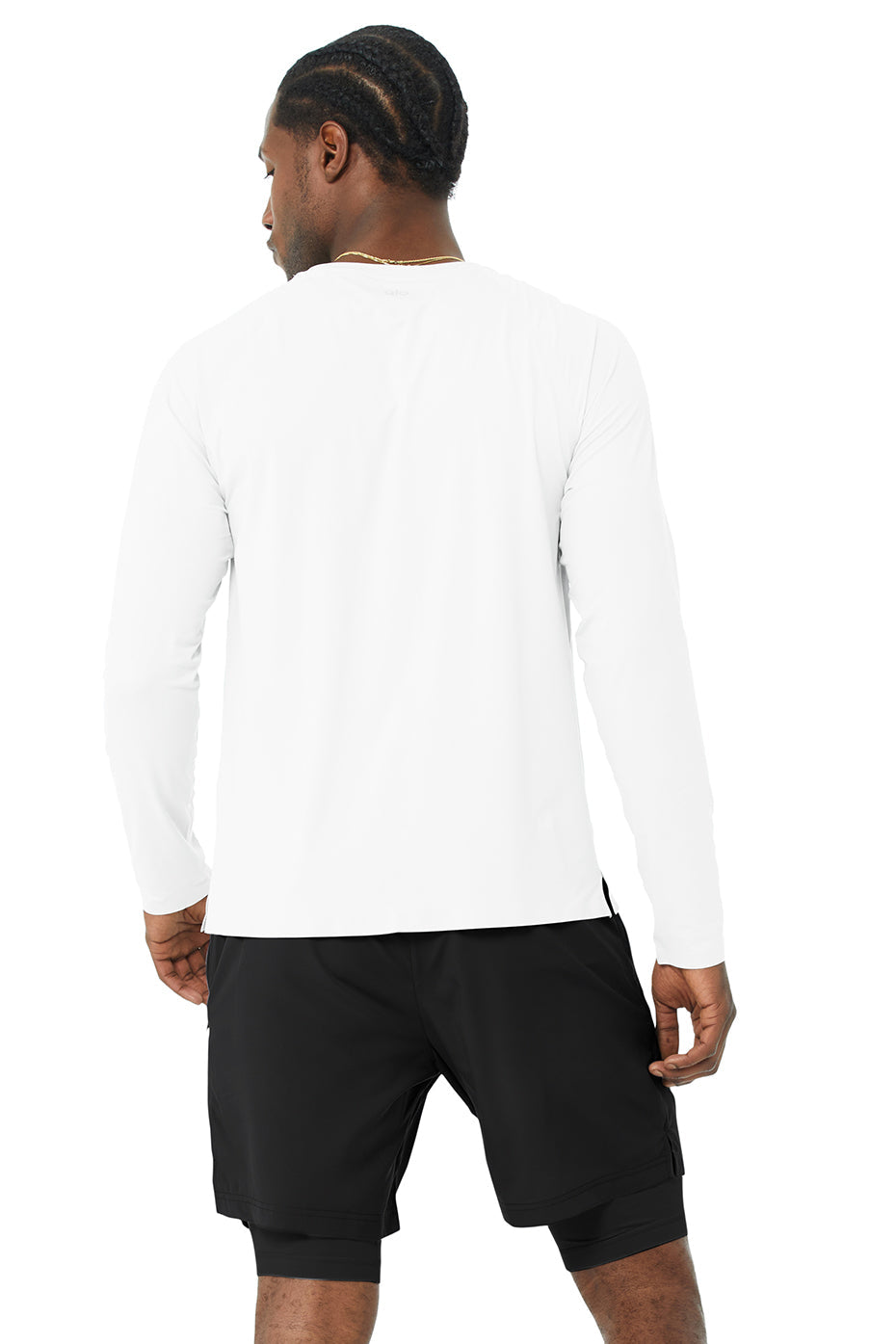 Idol Long Sleeve Performance Tee - White
