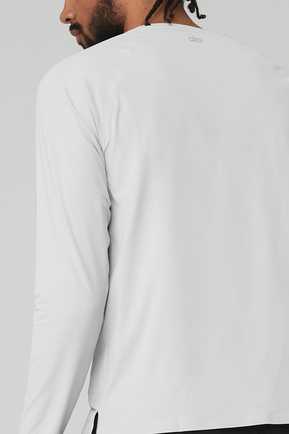 Idol Long Sleeve Performance Tee - Titanium