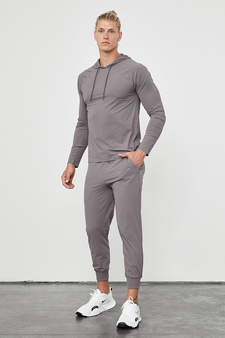 Idol Hooded Runner - Purple Dusk