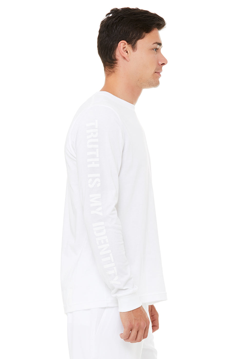 Sat Nam Long Sleeve Tee - White