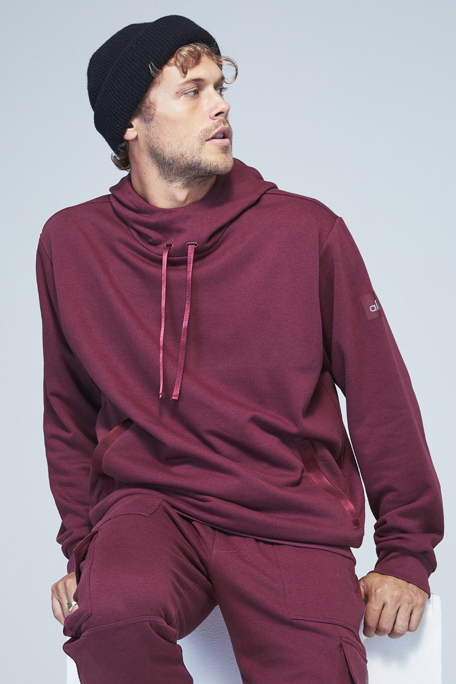 Highline Hoodie - Varsity Cardinal