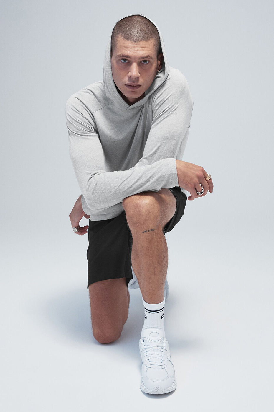 Core Hooded Runner - Athletic Heather Grey