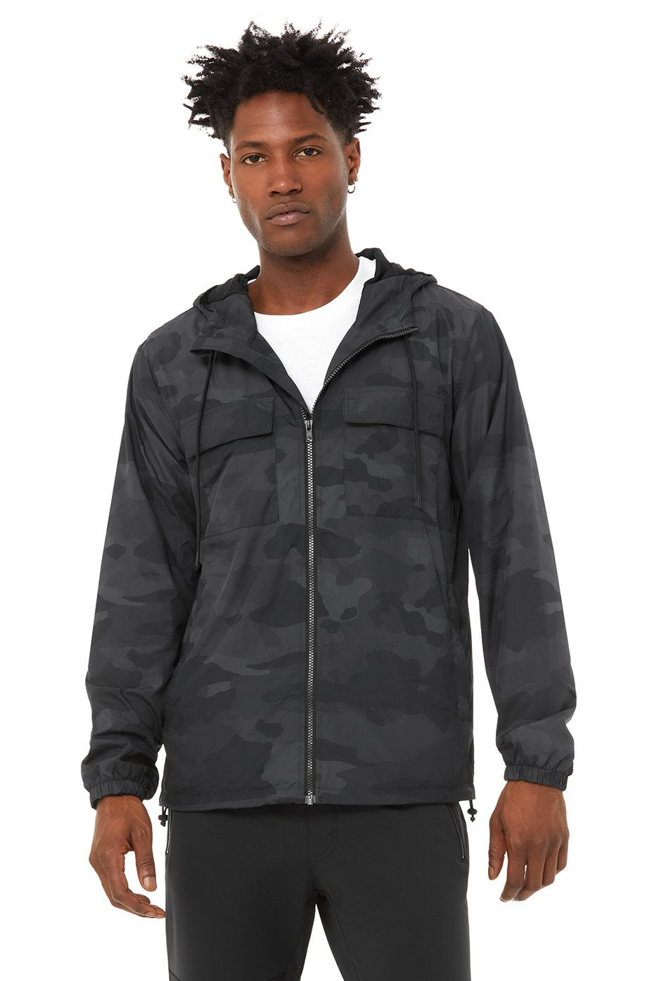 Stride Jacket - Black Camouflage
