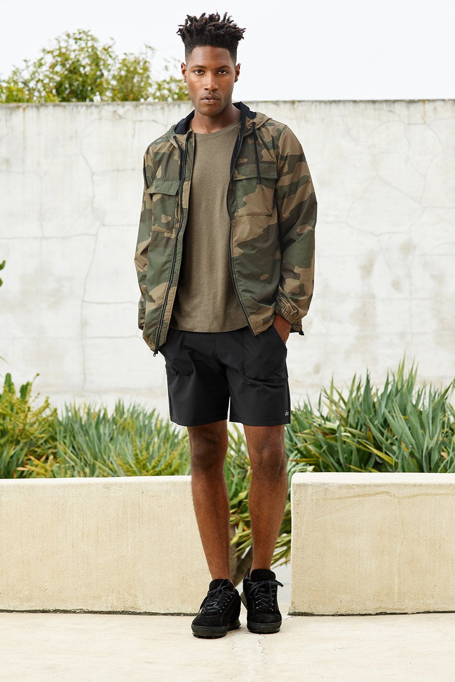 Stride Jacket - Olive Branch Camouflage