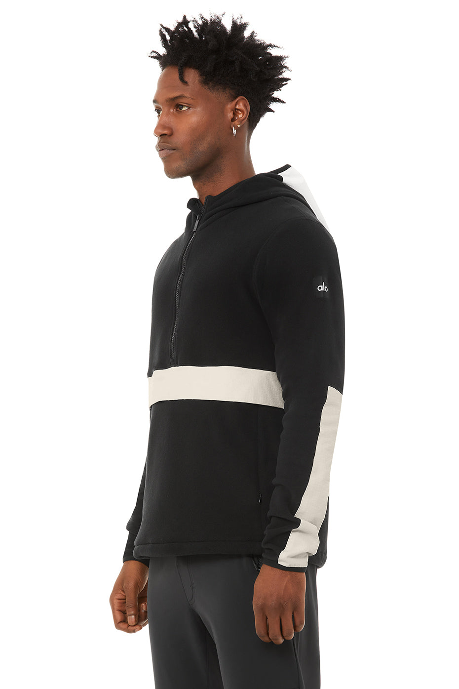 Men's Polar Fleece - Black/Bone