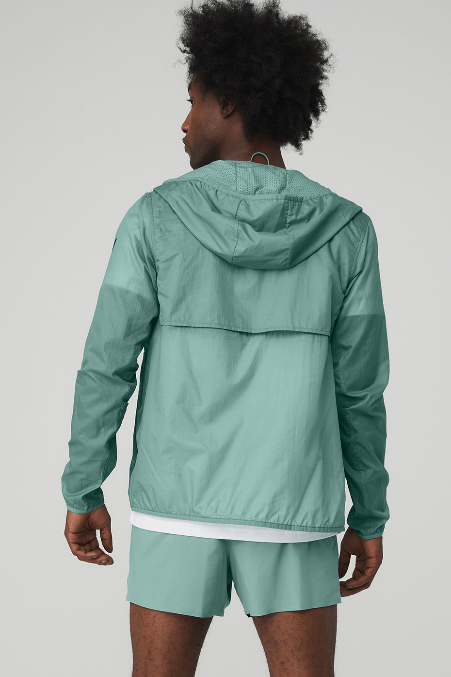 Repeat Running Jacket - Blue Agave