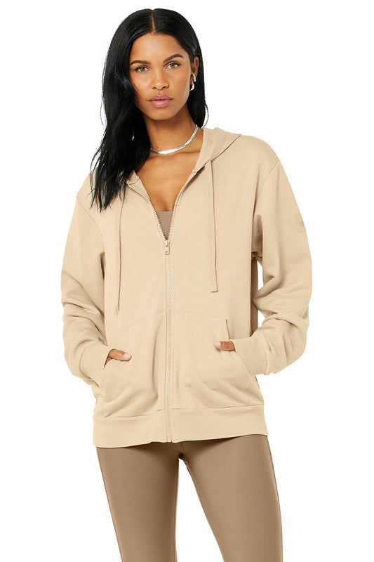 Everyday Full Zip Hoodie - Sand Dune