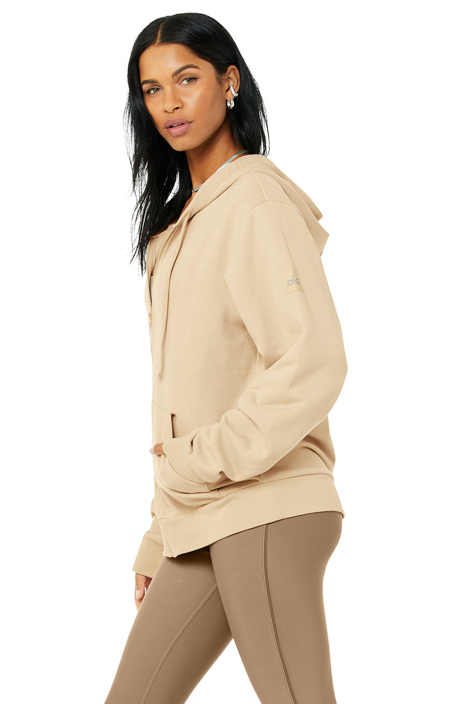 Everyday Full Zip Hoodie - Sand Dune