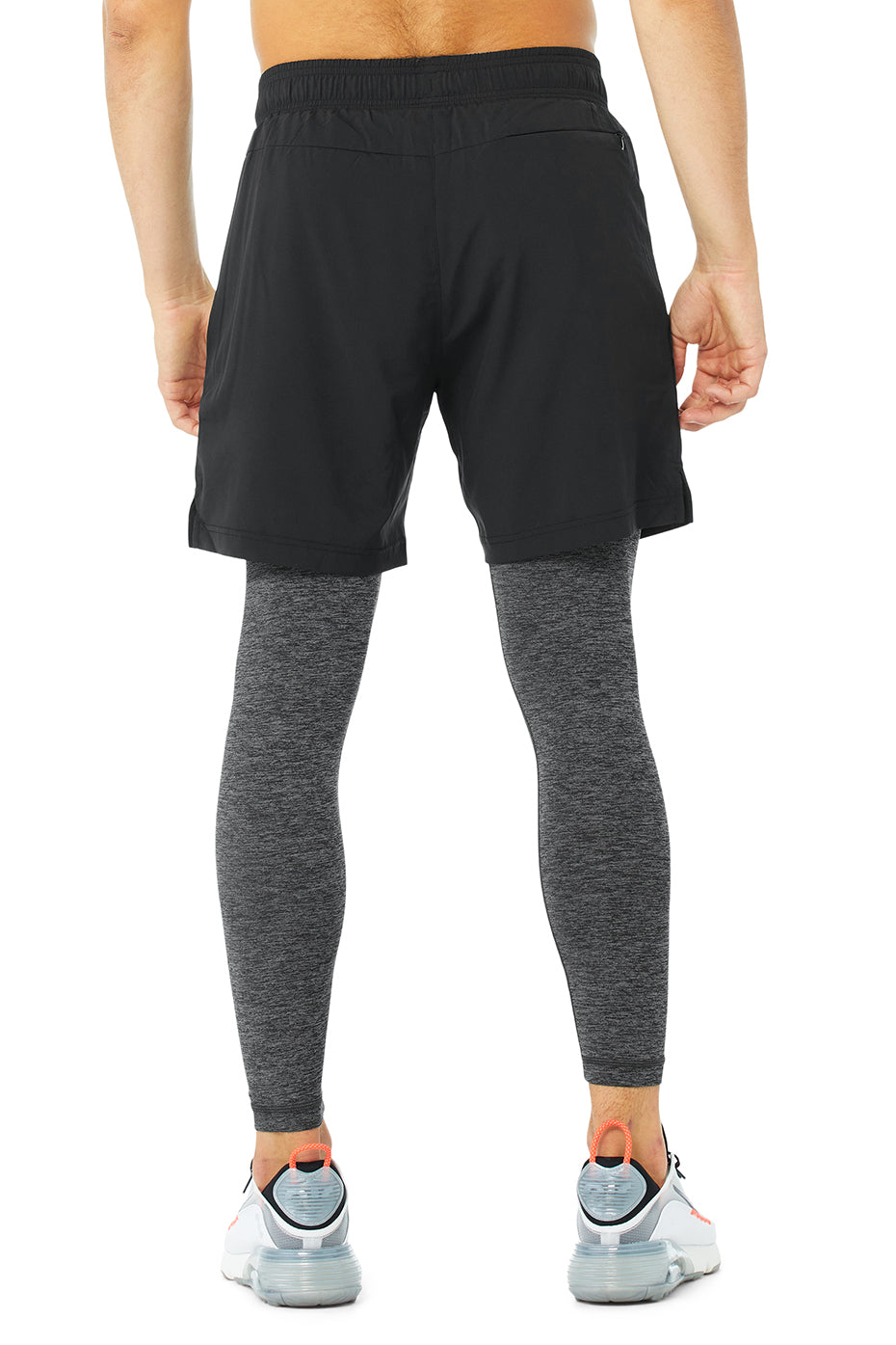 Stability 2-In-1 Pant - Black/Dark Grey Marl