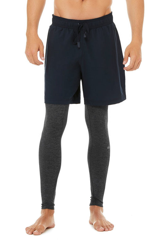 Stability 2-In-1 Pant - Dark Navy/Dark Grey Marl