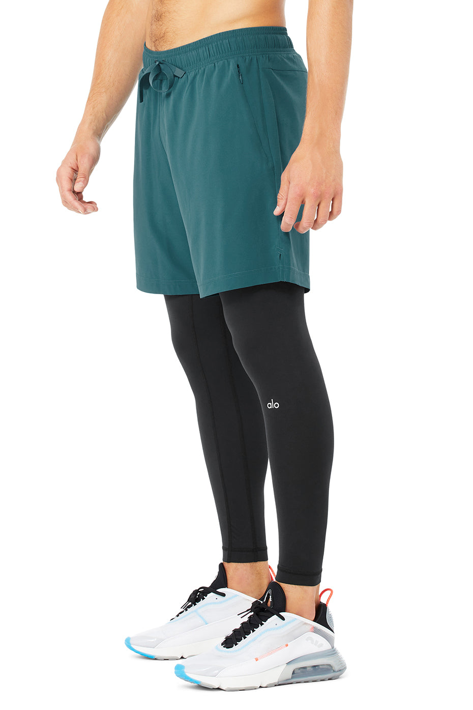 Stability 2-In-1 Pant - Mineral Blue/Black