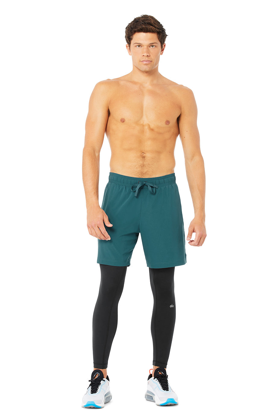 Stability 2-In-1 Pant - Mineral Blue/Black