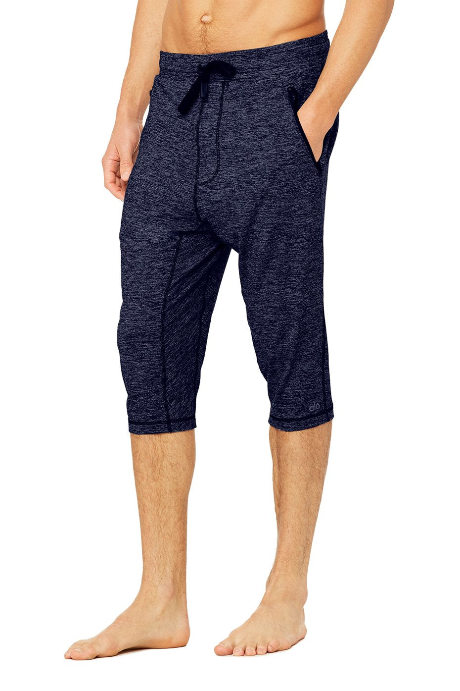 Balance Capri Pant - Rich Navy Marl