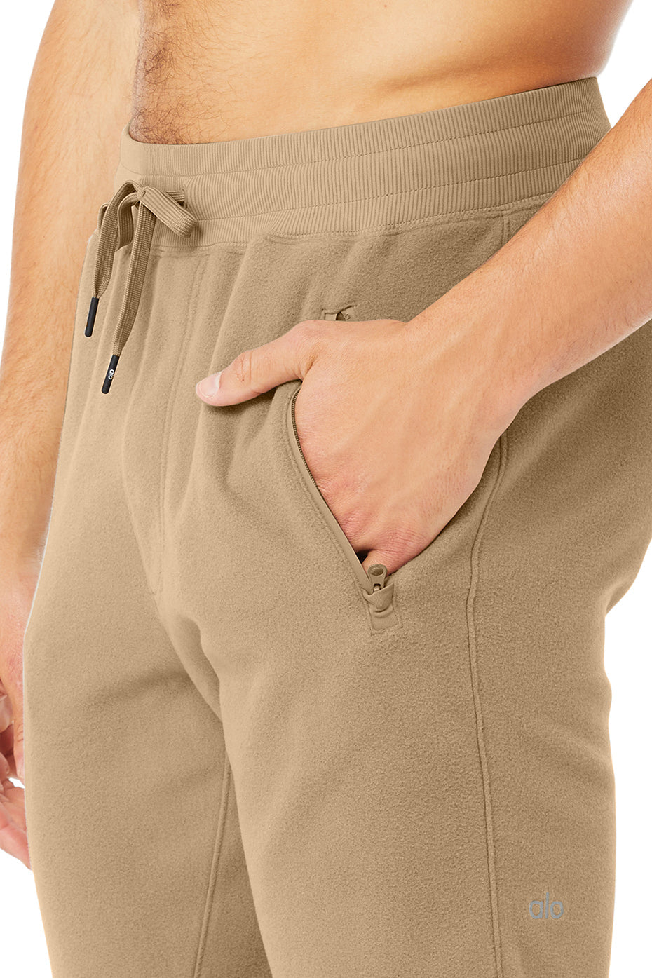 Polar Fleece Jogger - Gravel/Anthracite