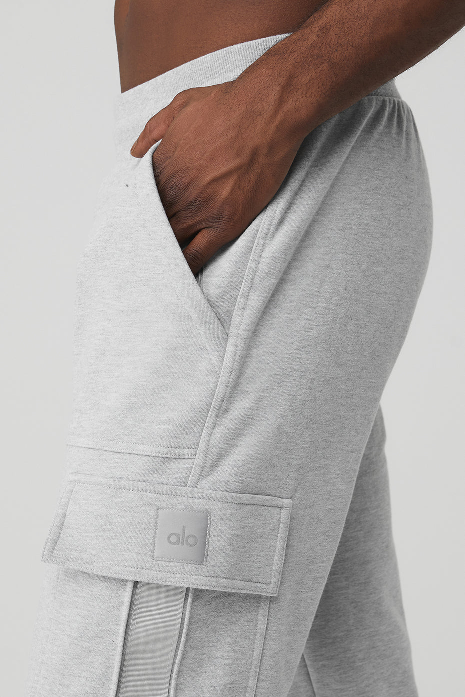 Highline Cargo Sweatpant - Athletic Heather Grey