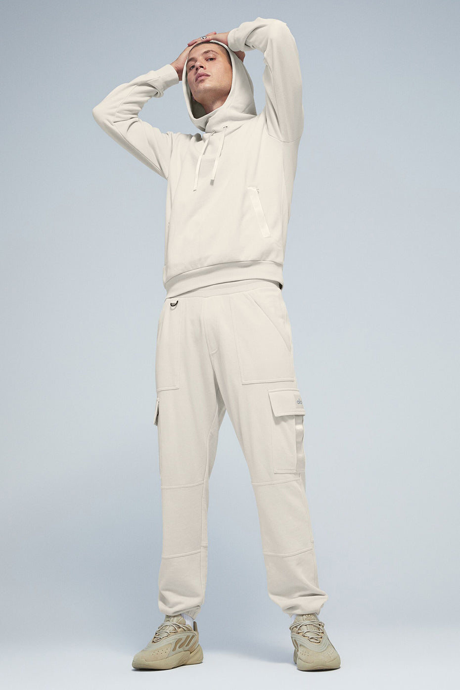 Highline Cargo Sweatpant - Bone