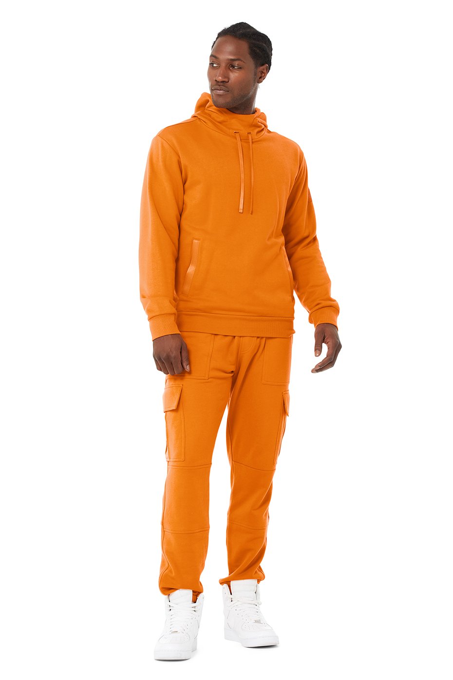Highline Cargo Sweatpant - Atomic Orange