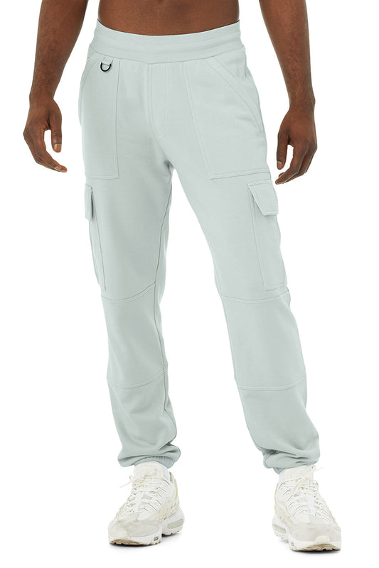 Highline Cargo Sweatpant - Chalk Blue