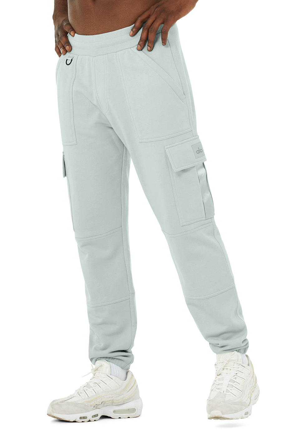 Highline Cargo Sweatpant - Chalk Blue