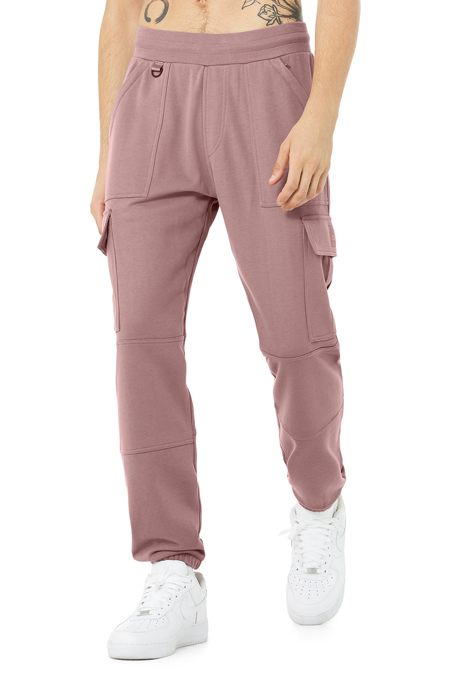Highline Cargo Sweatpant - Woodrose