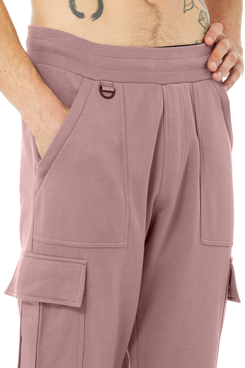 Highline Cargo Sweatpant - Woodrose