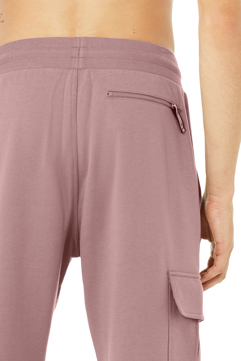 Highline Cargo Sweatpant - Woodrose