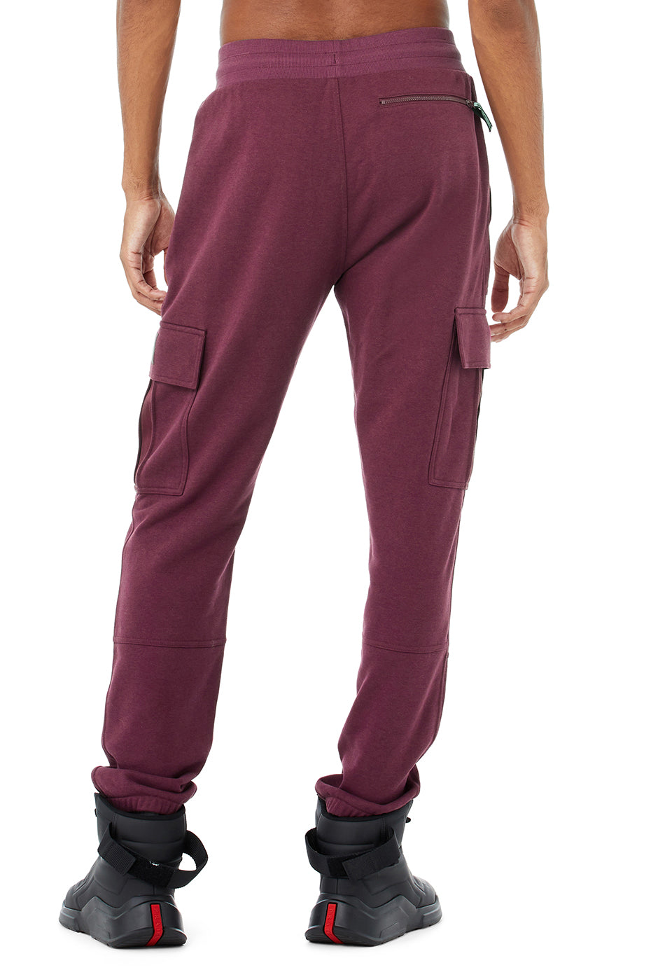 Highline Cargo Sweatpant - Varsity Cardinal