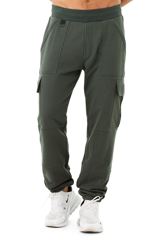 Highline Cargo Sweatpant - Dark Cactus