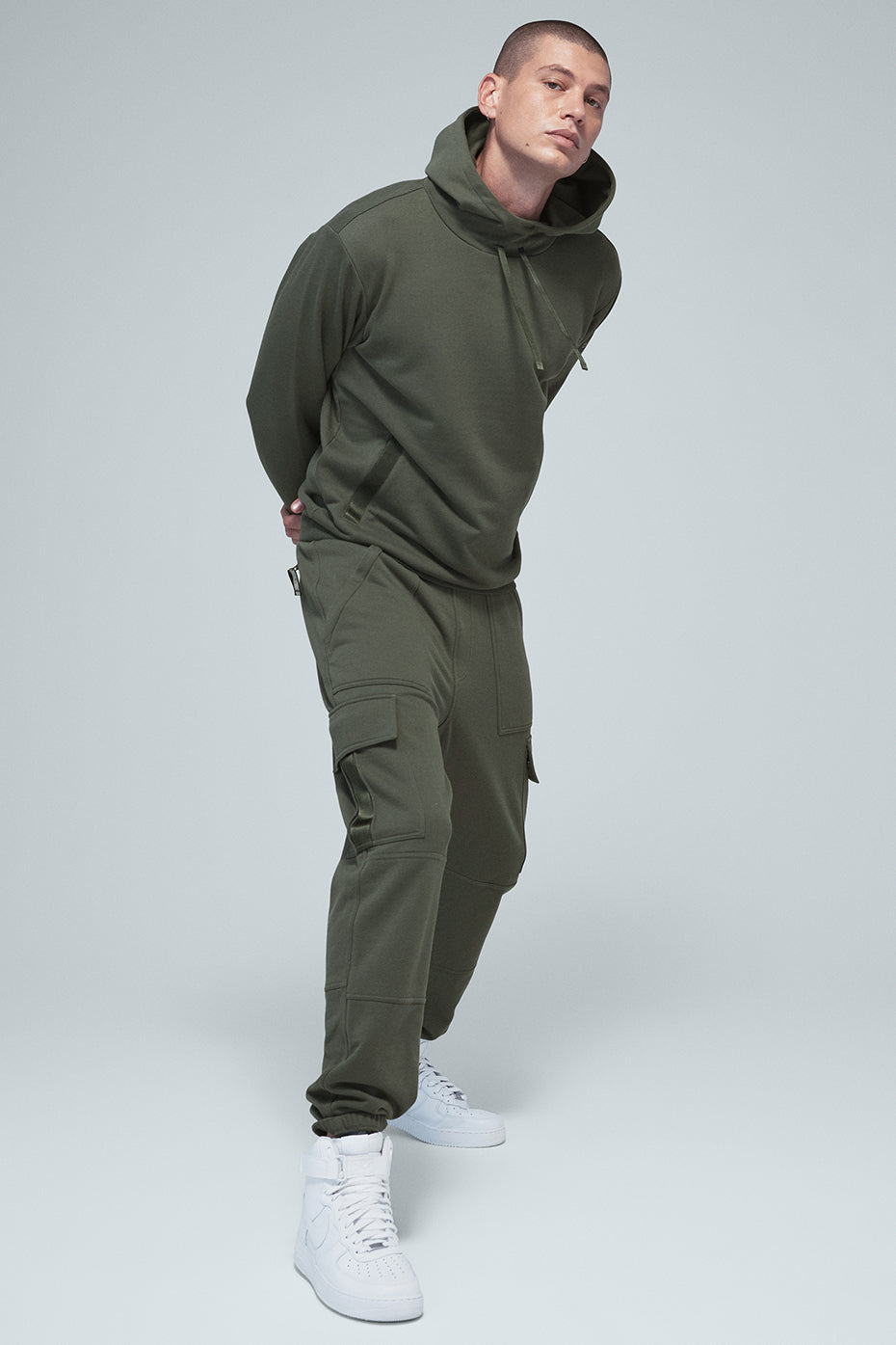 Highline Cargo Sweatpant - Dark Cactus