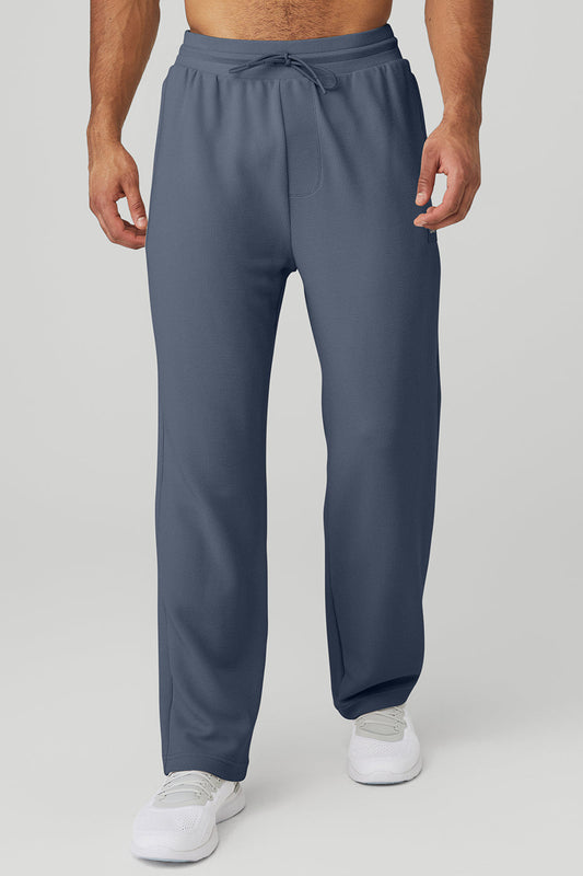 Micro Waffle Fast Break Sweatpant - Bluestone
