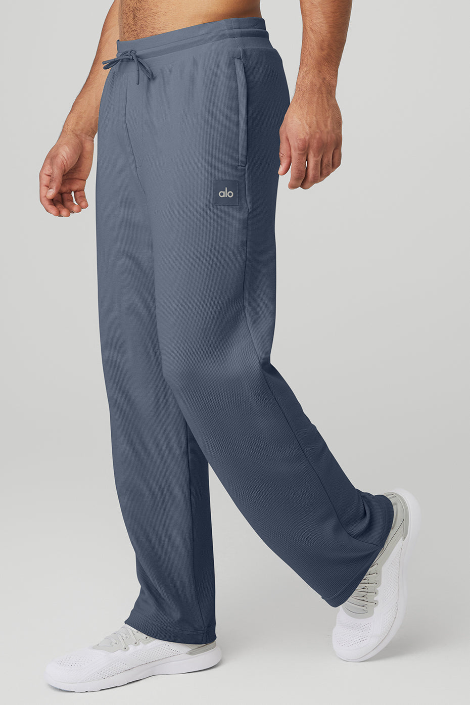 Micro Waffle Fast Break Sweatpant - Bluestone